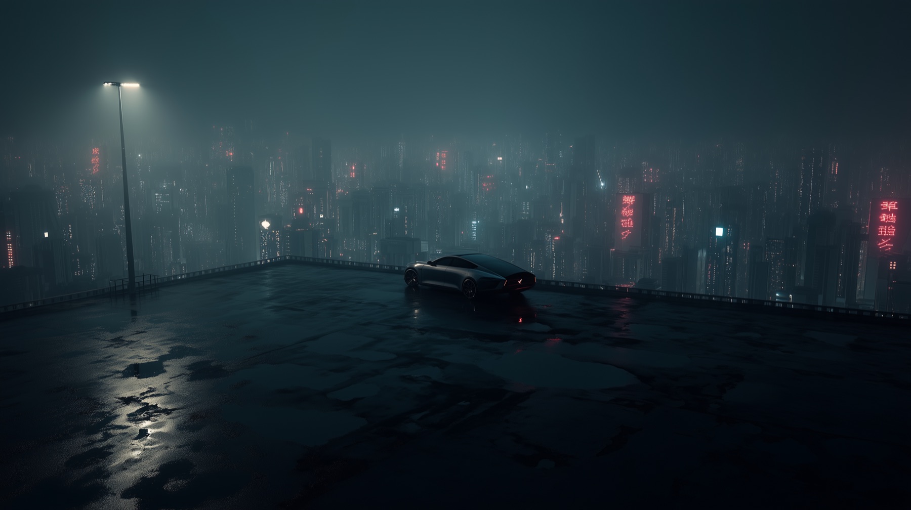 AI cyber rooftop automotive world